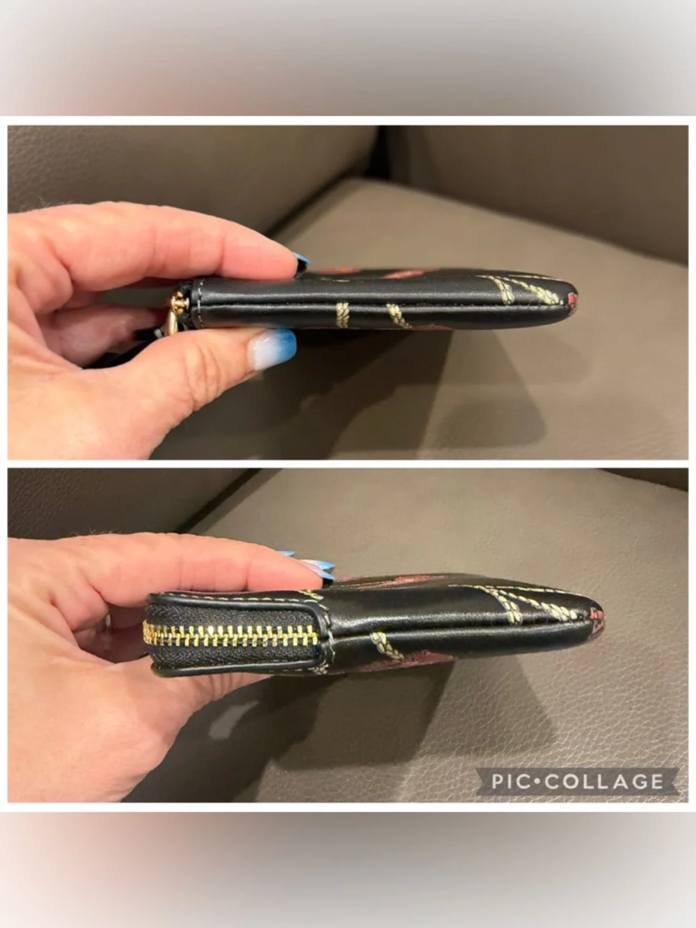 COACH Cherry Sequin Wristlet - Picture 7 of 7